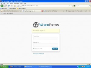 Admin Login Form
