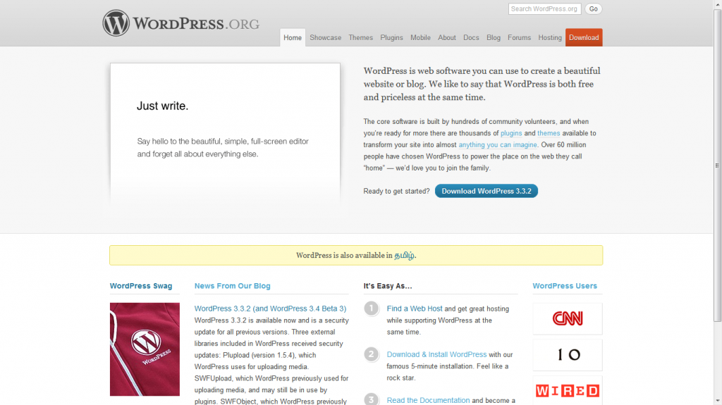 Wordpress CMS