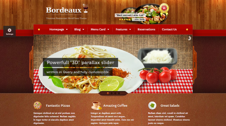 Bordeaux WordPress Themes