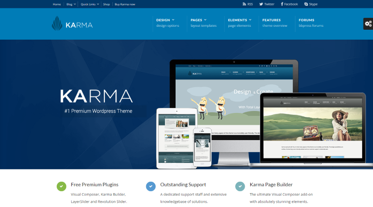 Karma WordPress Theme