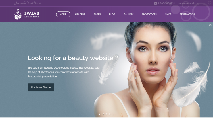 20 Best Hair Salon & Massage Shop WordPress Themes 2018